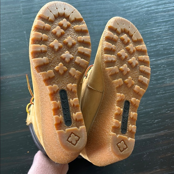 Timberland Women's Tan Wedge Boots - Picture 8 of 8